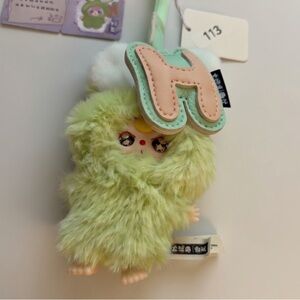 113, Baby Three Super Mini bunny Letter H Special 
Star ⭐️ Eyes Green